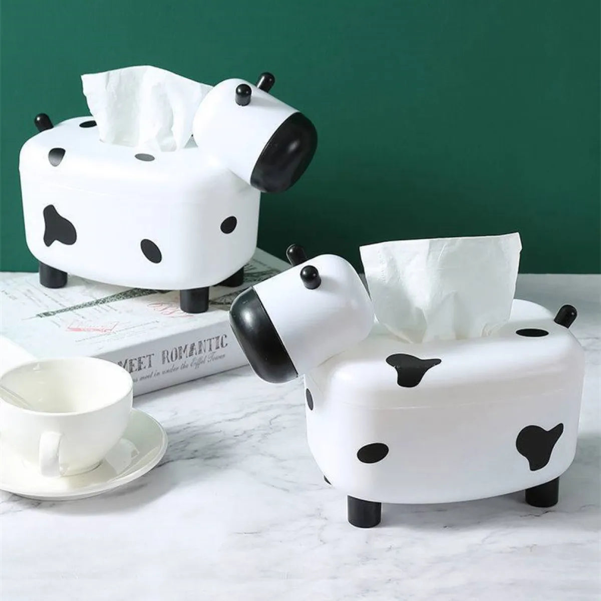 Cute Multifunctional Heart Tissue Box
